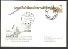 Schiffspost Ostsee Kong Frederik IX Gedser-Warne(17770)