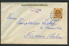 Sch�ningswalde Schlawe Land Landpoststempel 1929 (24227)