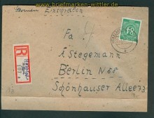 all. Besetzung R-Brief Not-R-Zettel Herzlake 24.1.1947 (26243)