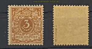 dt. Reich Mi # 45 c ungebraucht gepr�ft J�schke (22090)