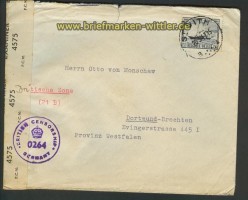 Belgien Auslands-Zensur-Brief Vith 20.3.1947 (21925)