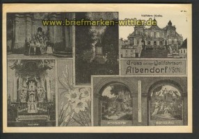 Albendorf sw-AK 5 Ansichten ungebraucht  (d3002)