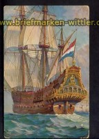 Marine Galerie farb-AK Nr. 205 Holl. Flaggschiff(d0821)