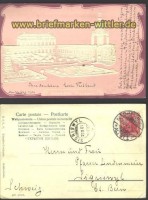 Dresden farb-Pr�ge-AK Zwinger 1904 (d1103)