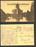 Dessau  sw-AK Mausoleum 1915 (d3066)