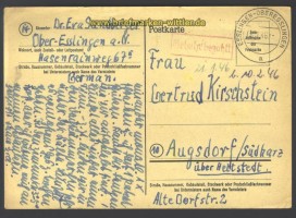 Esslingen-Oberesslingen Geb�hr bezahlt 8.1.1946 (17250)