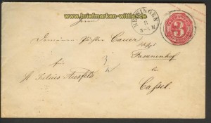 GSU Nummernstempel 258 Meinigen  (21303)