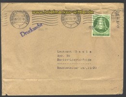Berlin Mi # 82 EF Orts-Drucksache Berlin 1952 (15651)