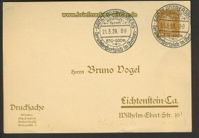 dt. Reich PP 97 B 6 / 019 SSt. Andreasberg 1929 (21549)
