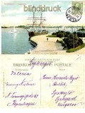 D�nemark Kopenhagen farb-AK Langelinie 1911 (a0436)