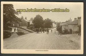 Thornton in Craven sw-Foto-AK Stra�enansicht (a0540)