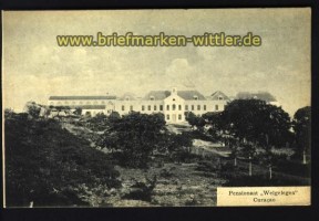 Niederl Antillen sw-AK Curacao Pensionaat Welge (a0263)