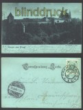 Prag sw-AK der Hradschin 26.9.1900  (a0513)