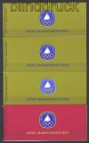 Berlin 4 Sporthilfe MH postfrisch 1979+3 x 1981(21204)