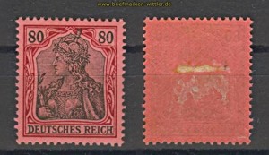 dt. Reich Mi # 77 ungebraucht mit Falz  (21048)