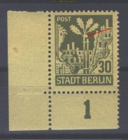 SBZ Mi # 7 A IV  postfrisch 30,00 Euro (16909)