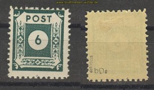 SBZ Mi #  43 D II b ungebraucht gepr�ft Str�h BPP(20612)