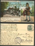 Chemnitz farb-AK Waldsch�nke 1906 (d3730)