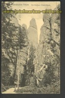 Adersbacher-Felsen sw-AK Breslauer Elisabethturm ungebraucht (d3