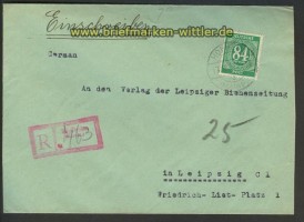 all. Besetzung Mi # 936 EF Not-R-Stempel Hofheim (23987)
