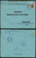 dt. Reich Mi # 89 I x Auslands-Zensurbrief Berlin 1914 (25405)