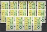 Bund ATM 1981 Mi # 1 gro�er Satz postfrisch  (21189)