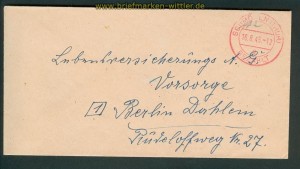all. Besetzung Schm�lln Geb�hr bezahlt 16.8.1945 (26266)
