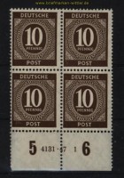all. Besetzung Mi # 918 postfrischer 4er-Block mit HAN 4131.47 1 (29116)