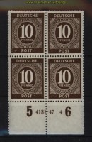 all. Besetzung Mi # 918 postfrischer 4er-Block mit HAN 4131.47 4 (29129)