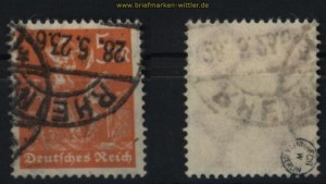 Deutsches Reich Mi # 238 gestempelt gepr�ft Infla Berlin (27837)