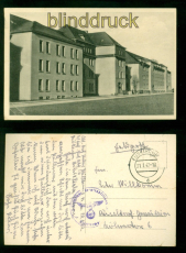 Euskirchen sw-AK Kasernengebude Feldpost 1942 nach Dsseldorf (d10364)