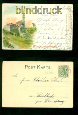 Breiholz Litho-AK Nestle Kindermehl 1904 nach Rendsburg (d10360)