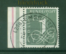 Bund Mi #  285 Y I gestempelt Emsdetten 27.5.1960 Erstauflage (58544)