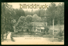 Polsterthal sw-AG Gruss aus....  Polsterthaler Zechenhaus ungebraucht (d10415)