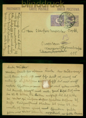 Oberschlesien GSK P 4 mit # 5 MiF Jellowa 25.6.1920 nach Breslau (57605)