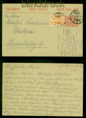 Oberschlesien GSK P 3 mit # 16 MiF Oppeln 21.11.1921 nach Hamburg (57625)