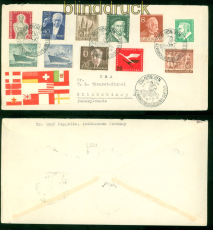 Bund/Berlin 11 Marken MiF SSt. M�nchen 1955 DLG-Ausstellung Graf Zeppelin(58404)