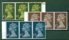 Grobritannien Mi #  732/34 (3) postfrisch waagerechte 3er-Streifen (58266)
