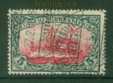 DSWA Mi # 23 gestempelt Swakopmund 5 Mark (58282)