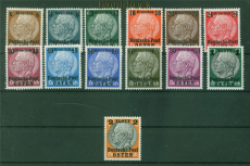 Generalgouvernement Mi # 1/13 postfrisch Aufdrucksatz (58286)