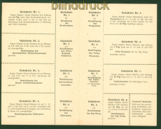 dt. Reich Nrnberg kplt. Gutscheinheft 1914 fr Besichtigungen 8 Gutschein(58406