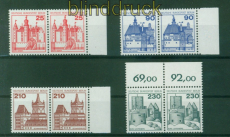 Berlin Mi # 587/90 postfrisch waagerechte Paare Burgen & Schlsser (58243)