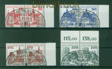 Berlin Mi # 587/90 Sonderstempel waagerechte Paare Burgen & Schlsser (58254)