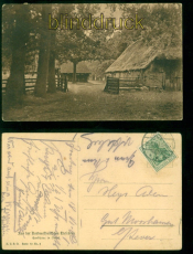Nuttel sw-AK Landhaus in Nuttel 1909 nach Gut Moorhausen bei Jever (d10400)