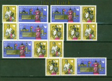 DDR Zusammendrucke Mi # 1478/80 postfrisch WZd 204/09 Weltfriedenstreffen(57911)