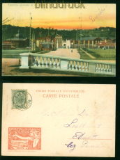 Belgien Ausstellungs-AK Liege 1905 Les jardins de Fragne 1905 nach Gand (58140)