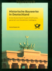 Bund Mi # 3801 Krypto-Briefmarke postfrisch im Folder (58129)
