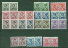 dt. Besetzung 2. WK Serbien Mi #  1/15 (2) postfrisch ohne # 2 Aufdruckma(58770)