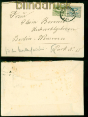 Oberschlesien Mi # 18 und # 21 MiF Fernbrief Schierokau nach Berlin (57708)