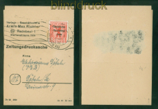 SBZ MI # 202 A EF auf Streifband aus Radebeul 31.1.1949 nach Dbeln (58634)